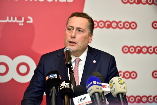 Le DG d'Ooredoo, Hendrik Kasteel. D. R.